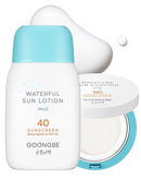 Sun Lotion SPF 40 & Moisture Sun Cushion SPF 50-100% Zinc Oxide Mineral Sunscreen - Vegan Reef-Safe for Babies Kids Adults - Korean Skincare, 2.82oz & Cushion 0.81oz by TinyTreasures Baby Boutique