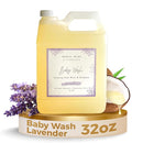 SoCal Suds & Company - 2-in-1 Organic Foaming Baby Shampoo & Body Wash Castile Soap Refill - Gentle Body Soap and Shampoo for Sensitive Skin - Nourishing Ingredients - Newborn Baby - Lavender, 32oz by TinyTreasures Baby Boutique