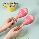 Maracas for Adults Kids Babies, Wooden Maracas Shaker Musical Instrument by TinyTreasures Baby Boutique