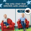Children's Factory As We Grow Toddler Chair, Red, CF805-196, Flexible Seating for Daycare or Preschool, Kids Reading Chair, Playroom Furniture by CozyNest Decor