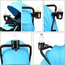 Accmor Universal Cup Holder, Stroller Cup Holder, 360° Rotatable Large Caliber Designed Bottle Holder for Stroller, Bike, Wheelchair, Walker, Scooter, Black by TinyTreasures Baby Boutique