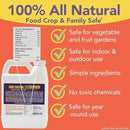 Trifecta Crop Control Super Concentrate All-in-One Natural Pesticide, Fungicide, Miticide, Insecticide, Help Defeat Spider Mites, Powdery Mildew, Botrytis, Mold, and More on Plants 4 OZ by GreenHaven Gardens