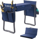 ikkle Garden Kneeler and Seat Heavy Duty Garden Stool, Upgraded Gardening Kneeler Bench, Thicker Wider Kneeling Pad, Garden for Seniors by GreenHaven Gardens