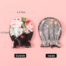 BQUBO Newborn Infant Toddler Mittens No Scratch Cotton Elastic Wrist Gloves Hypoallergenic for 0-6 Months Baby Boys Girls by TinyTreasures Baby Boutique