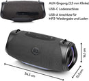 Portable Bluetooth Speaker,IPX7 Waterproof 80W Loud Stereo Sound Wireless Outdoor Speaker for Pool,Shower,Camping Bike Use,8H Playtime by TinyTreasures Baby Boutique