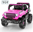 SEALIGHT 12V Kids Ride On Truck Car w/Parent Remote Control, 4 * 380W Motors, 3 Speeds, Emergency Braking, LED Lights, Music & Horn, Kids Electric Vehicles for Boy Girl Gift by TinyTreasures Baby Boutique
