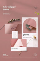 Dimoon 78.7''x17.7'' Pink Peel and Stick Wallpaper Contact Paper Modern Self Adhesive Wall Paper Removable Renter Friendly Textured Solid Color Shelf Cabinet Vinyl Roll (78.7''x17.7'',Rose Pink) by GreenHaven Gardens