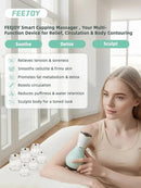 Electric Cupping Kit for Massage Therapy with Heat – Cellulite Massage Tool, Lymphatic Drainage Massager, Pain Relief for Back, Neck & Shoulders – Moving & Static Cupping Set for Body Sculpting