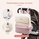 LOVEVOOK Diaper Bag Backpack, Baby Travel Bags for Boys & Girl, Toddler Waterproof Diaper Bag w/Changing Pad, Stroller Straps, Pacifier Case, Newborn Essentials Must Haves Mom by TinyTreasures Baby Boutique