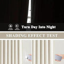 Vision Home Natural Pinch Pleated Full Blackout Curtains Linen Blended Room Darkening Window Curtains 120 inch for Living Room Bedroom Thermal Insulated Pinch Pleat Drapes with Hooks 10ft 40"Wx120"Lx2 by CozyNest Decor