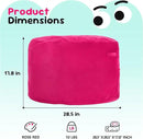 Hobestluk Bean Bag Chairs 2.5FT Bean Bag Chair with Memory Foam Filled & Machine Washable Cover,Beanbag Chair, Small Bean Bag Chairs for Playroom, Living Room, Bedroom by CozyNest Decor