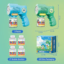 EagleStone Toys for 3+ Year Old Boys Girls, 2 Pack Bubble Gun Machine with Bubble Solution, Outdoor Toy for Kids Ages 4-8,Kids Toys for Ages 3-4 4-6 5-7, Birthday Gifts for 3 4 5 6 7 8 Year Old Boys by TinyTreasures Baby Boutique