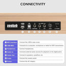 Digital Piano Keyboard for Beginners, Full Size 88 Key Semi-Weighted Keyboard Electric Piano with Stand,Power Adapter,Sheet Music Stand,Pedal,Headphone,USB-MIDI Compatible,Wood Grain Apricot by TinyTreasures Baby Boutique