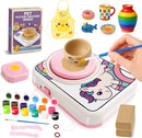 ROHSCE Ceramic Pottery Wheel Kit, Clay and Painting Set for Kids Creative Art Toys by TinyTreasures Baby Boutique