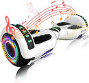 Scooter, Bluetooth & Corlorful LED Lights, Gifts for Kids & Adults & Girls & Boys, for All Ages by TinyTreasures Baby Boutique
