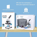 HSL Microscope for Kids,40X-2000X monocular Microscopes for Adults Students Beginner with LAD Set,Dual LED Phone Adapter Powerful Biological Microscopes for School Boys Girls Home Education Laboratory by TinyTreasures Baby Boutique