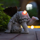 Garden Flower Fairy Outdoor Solar Decor,Fairy Garden Sculpture,Resin Ornaments for Patio Lawn Yard Porch,Playful Garden Flower Fairy Statues for Outside Angel Gifts,8.98 Inches Tall by GreenHaven Gardens
