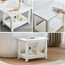 Heavy Duty Shower Bench for Inside Shower, White Poly Bathroom Stool for Shaving Legs or Spa Bath Seat, Waterproof Plastic Bathroom Chair Seat with Adjustable Feet, Non-Slip by TinyTreasures Baby Boutique