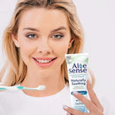 Fluoride Toothpaste, Naturally Soothing Toothpaste Sensitive Teeth and Gum Care with Aloe Vera, Allantoin & Fresh Mint Flavor, Gentle & Natural Toothpaste, ADA Approved (5-oz, 1 Count) by CozyNest Decor