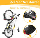 TORACK BIKEPAL No Lifting Swivel Bike Racks, Space Saving Wall Mounted Bike Holder for Garage, Bike Wall Hangers for Vertical Bike Storage (4 Pack) by GreenHaven Gardens