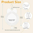 Sublimation Wind Spinner Blanks, 6 Pack 10 Inch 3D Aluminum Metal Hanging Wind Spinner Bulk for Garden Yard Outdoor, Window Porch Decoration for Heat Press Transfer DIY by GreenHaven Gardens