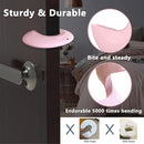 Silicone Door Pinch Guard and Door Slam Stopper, Durable Finger Pinch Guard, Prevents Pinch Injuries, Slamming Doors, Door Stopper for Kids, 4 Packs Pink. by TinyTreasures Baby Boutique