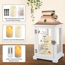 Memorial Lantern, Sympathy Gifts for Loss of Mom/Dad/Loved One, Bereavement Gifts, in Memory of Loved One Lantern,Celebration of Life, Memorial Gifts, Funeral Lantern,There are Some who Bring a Light by CozyNest Decor