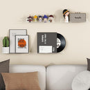 Lifewit Floating Shelves for Wall, 6 Pack 15" Clear Acrylic Shelf Room Decor for Book/Figures/Photo/Makeup in Bathroom, Book Shelf, Living Room, Bedroom, Kitchen Storage and Organization by TinyTreasures Baby Boutique