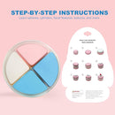 Air Dry Clay Kit - Cake Themed, Modeling Clay for Kids, DIY Model Magic Clay with Sculpting Tools and Tutorials, 12 Boxes Molding Clay, Ultra Light, Soft & Non-Toxic, Arts and Crafts Gift for Kids by TinyTreasures Baby Boutique