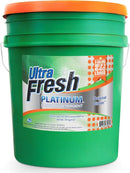 Ultra Fresh 5 Gallon Liquid Laundry Detergent Washing Soap for All Machine Types, 3X Platinum, Up to 640 Loads, Original Green by CozyNest Decor