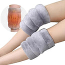 REVIX Microwave Heating Pad for Knee Support, Heated Knee Wrap with Moist Heat for Stiffness, Elbow & Joint, Microwavable Hot or Cold Compress for Women & Men by CozyNest Decor