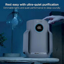 Shark NeverChange Air Purifier Compact Pro with Long-lasting HEPA Exceeding Filtration, For Pet Dander, Dust, Smoke, Allergens, Up to 250 sq. ft. for Bedroom, Home Office, Dorm, HP071BRN (2025) by CozyNest Decor