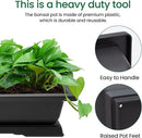 GROWNEER Bonsai Training Pots 3Pcs 18 Inch Large Bonsai Tree Starter Kits with Drainage Humidity Trays and 1 Repotting Mat, Growing Flower Planter Set for Garden Indoor Outdoor by GreenHaven Gardens