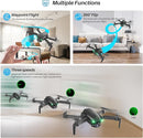 Drone With Camera 1080P for Kids And Adults, RC Quadcopter with Altitude Hold, Mini Drone With One Key Start, Waypoint Fly, Headless Mode, 3D Flip, 3 Speeds, Remote Control Drone for Beginners by TinyTreasures Baby Boutique