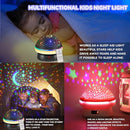 Timer Star Light Projector with Remote Control,Rotation and 16 Colors Projection Lamp and Sleep Light,Christmas Easter Birthday Gifts for Kids, Boys Girls Gifts by TinyTreasures Baby Boutique