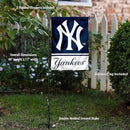 WinCraft NY Yankees Garden Flag with Stand Holder by GreenHaven Gardens