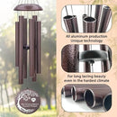 Personalized Memorial Wind Chime, Metal Wind Chime Deep Tone, Wind Chimes for Loss of Loved One, Sympathy Gift Loss of Mom Dad or Loved One, Decorative Wind Chimes Outdoor by CozyNest Decor