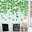 Amaonm Creative Removable Rainforest Plants Wall Decals Hanging Green Leaves and Vines Wall Stickers 3D Home Wall Corner Background Decoration Decor for Kids Girls Bedroom Nursery Offices Living Room by CozyNest Decor