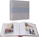 RECUTMS Photo Album 4x6 with Writing Space 100 Photos Photo Book, Leather Cover Picture Album with Memo Areas for Wedding Anniversary Family Baby Couple Valentines Graduation Travel (Grey) by TinyTreasures Baby Boutique