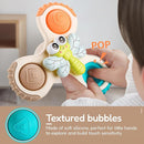 ALASOU 3PCS Pop Suction Cup Spinner Toys for 1 Year Old Boy Girl|Novelty Spinning Tops Toddler Toys Age 1-2|Sensory Baby Bath Toy for Toddlers 1-3|12 18 Months Boy Birthday Gift for Infant by TinyTreasures Baby Boutique
