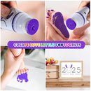 75ml Purple Baby Hand and Footprint Ink Kit, Baby Handprint Footprint Paint for Newborn Keepsake, Dog Cat Paw Print Kit, Washable, Non Toxic Acid-Free, Safe Gentle for Ideal New Mom Gifts by TinyTreasures Baby Boutique