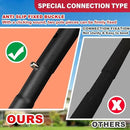 XIFAN Flag Pole Kit for Outside, 10 FT Heavy Duty Flagpole for Outdoor House in Ground, with 210D 3x5 ft American Flag & Ground Spike for Garden Yard, Residential or Commercial by GreenHaven Gardens