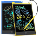 TECJOE 2 Pack LCD Writing Tablet, 10 Inch Colorful Doodle Board Drawing Tablet for Kids, Kids Travel Learning Toys Christmas Birthday Gifts for 3 4 5 6 Year Old Boys and Girls Toddlers by TinyTreasures Baby Boutique