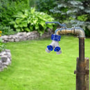 Garden Hose Splitter, 2Pcs 360° 3/4" Plastic Water Hose Splitter 2 Way, Garden Hose Connector with Faucet Watering Shut Off for Landscaping, Gardening, Flower Planting, Irrigation by GreenHaven Gardens