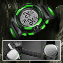 Kids Watch,Boys Watch for 3-15 Year Old Boys,Digital Sport Outdoor Multifunctional Chronograph LED 50 M Waterproof Alarm Calendar Analog Watch for Children with Silicone Band,Kids Gift by TinyTreasures Baby Boutique