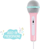 Singimals Kids Karaoke Speaker with Microphone - Unleash Your Child's Inner Superstar, Bluetooth v5.1, 12H Playtime, 5W Speaker, Multicolor LED Lighting, Shimmer The Unicorn by TinyTreasures Baby Boutique