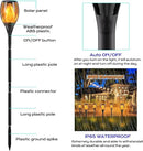 Upgraded Larger Solar Torch Lights, 43" Flickering Flame Solar Lights, Waterproof Outdoor Solar Landscape Decoration Lighting 96 LED Auto On/Off Garden Patio Yard Pathway,Black 1 Pack (1) by GreenHaven Gardens