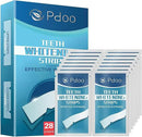 Teeth Whitening Strip 14 Treatments - Whitening Strips for Sensitive People, Fast Remove Smoking, Coffee, Wine Stains, Teeth Brightening Kit Pack of 28 Non-Slip Strips by CozyNest Decor