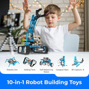 Makeblock mBot Ultimate 10 in 1 Robot Building Toys, Robotics Kit App Remote Control Robot Toys Compatible with Arduino C & Raspberry Pi, STEM Educational DIY Robotics for Kids Ages 12-16 by TinyTreasures Baby Boutique
