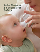 Momcozy BreezyClear Pro™ Nasal Aspirator for Baby, Hospital-Grade 75 kPa Nose Sucker with 9 Adjustable Suction Levels, Electric Nose Cleaner for Toddler, Light & Music Soothing by TinyTreasures Baby Boutique